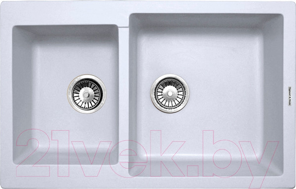 Изображение товара Мойка кухонная Zigmund & Shtain Rechteck 400.275 (млечный путь)