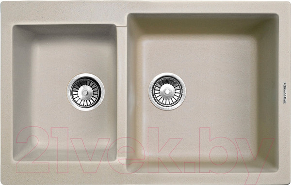 Изображение товара Мойка кухонная Zigmund & Shtain Rechteck 400.275 (речной песок)