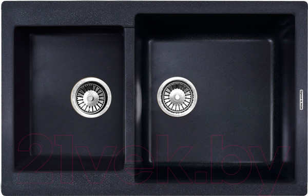 Изображение товара Мойка кухонная Zigmund & Shtain Rechteck 400.275 (темная скала)