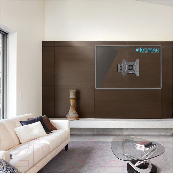 Изображение товара Кронштейн для телевизора Kromax Optima-203 (черный)