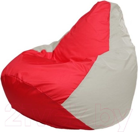 Изображение товара Бескаркасное кресло Flagman Груша Мини L Г0.1-181 (красный/белый)