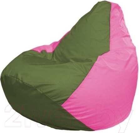 Изображение товара Бескаркасное кресло Flagman Груша Мини L Г0.1-226 (оливковый/роза)