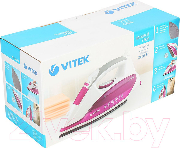 Изображение товара Утюг Vitek VT-1262 PK