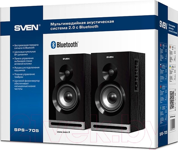 Изображение товара Мультимедиа акустика Sven SPS-705 (черный)