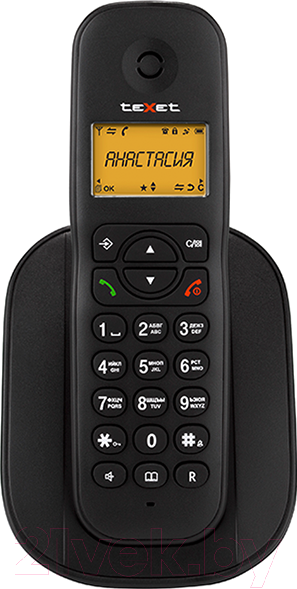 Изображение товара Беспроводной телефон Texet TX-D4505A (черный)