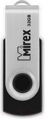 Изображение товара USB flash накопитель Mirex Swivel Black 32GB / 13600-FMURUS32