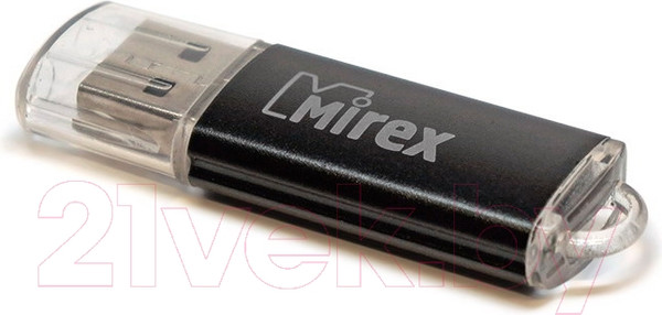 Изображение товара USB flash накопитель Mirex Unit Black 16GB (13600-FMUUND16)