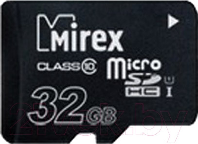 Изображение товара Карта памяти Mirex microSDHC 32GB class 10 (13612-MCSUHS32)