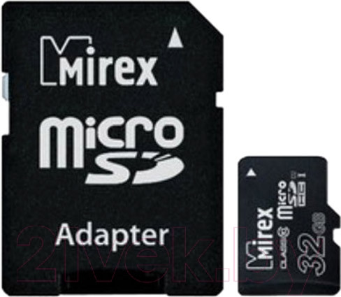Изображение товара Карта памяти Mirex microSDHC 32GB class 10 (13613-ADSUHS32)