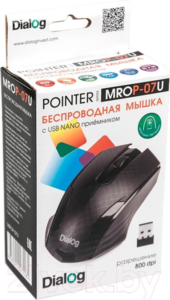 Изображение товара Мышь Dialog Pointer MROP-07U (черный)