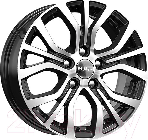 Изображение товара Литой диск K&K KC736 16x6.5" 5x114.3мм DIA 66.1мм ET 40мм Алмаз черный
