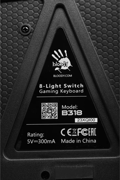 Изображение товара Клавиатура A4Tech BLoody B318