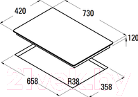Изображение товара Газовая варочная панель Cata LCI 702 ((08046405))