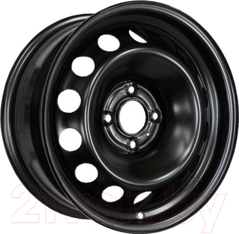 Изображение товара Штампованный диск Magnetto Wheels 15001 15x6" 4x100мм DIA 60.1мм ET 50мм Black