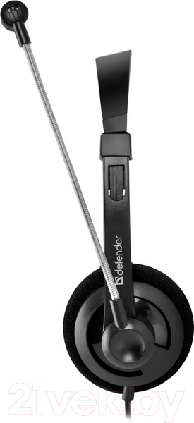Изображение товара Наушники-гарнитура Defender Aura 104 / 63104 (черный )