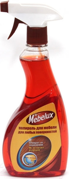 Изображение товара Полироль для мебели Mebelux 5 в 1 для любых поверхностей (500мл)