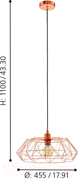 Изображение товара Потолочный светильник Eglo 49488