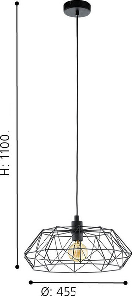 Изображение товара Потолочный светильник Eglo 49487