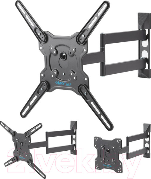 Изображение товара Кронштейн для телевизора Kromax Optima-406 (темно-серый)