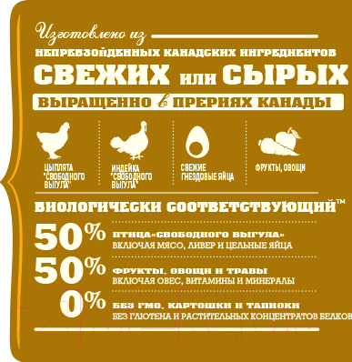 Изображение товара Сухой корм для собак Acana Prairie Poultry (2кг)