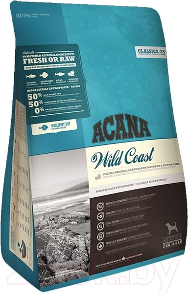 Изображение товара Сухой корм для собак Acana Wild Coast (2кг)