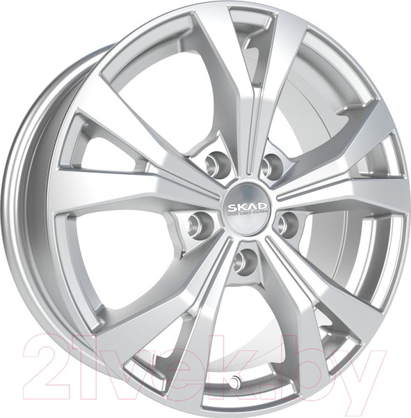 Изображение товара Литой диск SKAD Нагано 16x6.5" 5x114.3мм DIA 67.1мм ET 45мм S