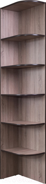 Изображение товара Угловое окончание для шкафа Евва SYT.02 / АЭП СУ.02 (трюфель)