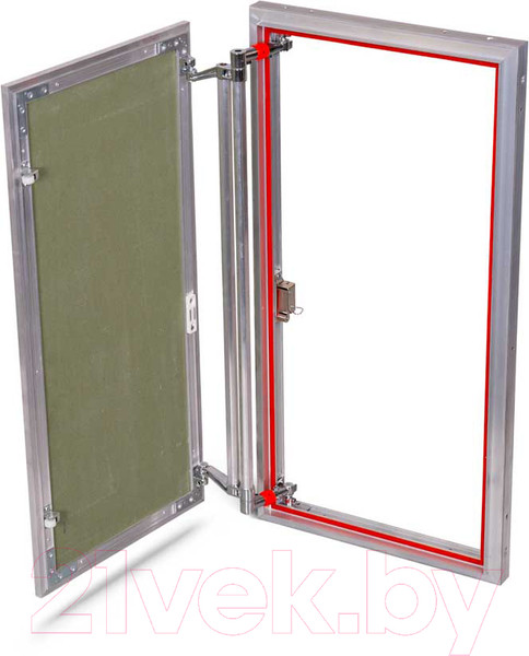 Изображение товара Люк под плитку Практика EuroFormat-R АТР (40x80)