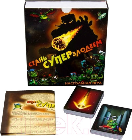 Изображение товара Настольная игра Правильные Игры Стань Суперзлодеем 29-01-01