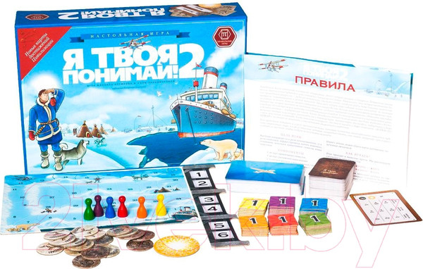 Изображение товара Настольная игра Правильные Игры Я Твоя Понимай 2! 24-01-01