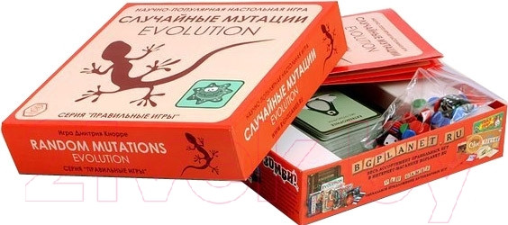 Изображение товара Настольная игра Правильные Игры Эволюция. Случайные мутации 13-01-05