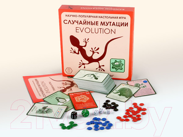 Изображение товара Настольная игра Правильные Игры Эволюция. Случайные мутации 13-01-05