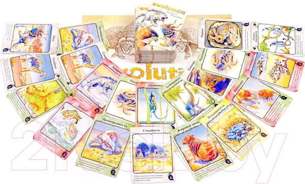 Изображение товара Настольная игра Правильные Игры Эволюция. Естественный отбор / 13-03-01