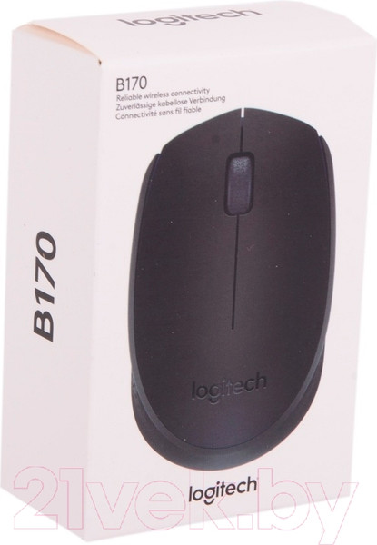 Изображение товара Мышь Logitech B170 910-004798 / 910-006537 (черный)