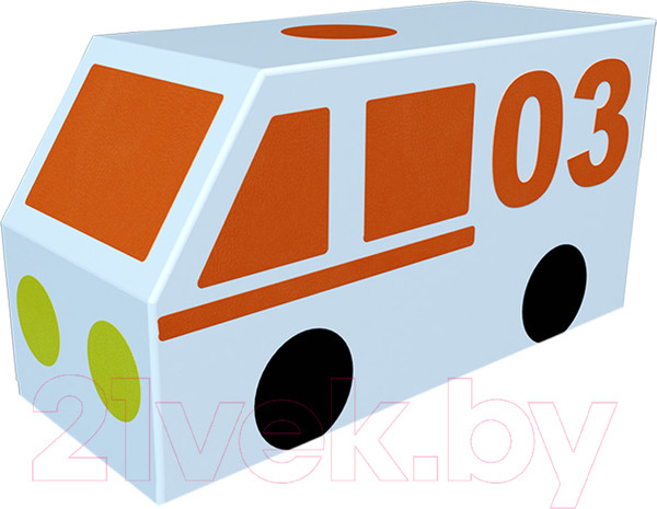 Изображение товара Контурная игрушка Romana Машина скорой помощи ДМФ-МК-01.23.04