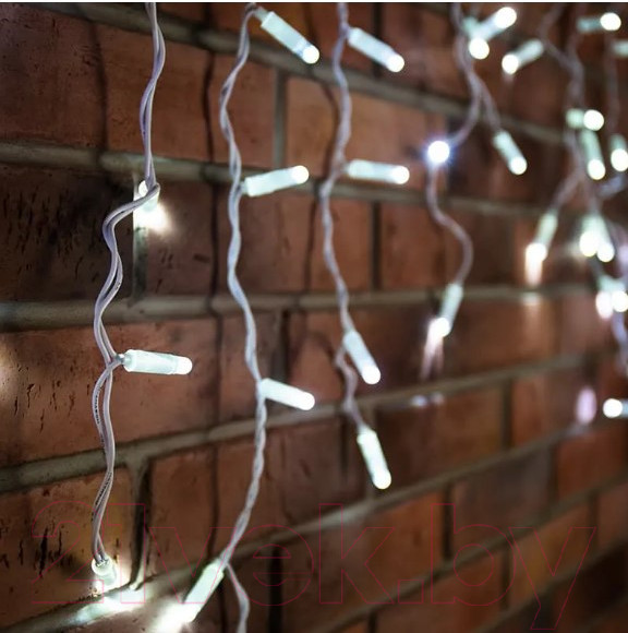 Изображение товара Светодиодная гирлянда Neon-Night Айсикл 255-137 (4.8x0.6м, белый)