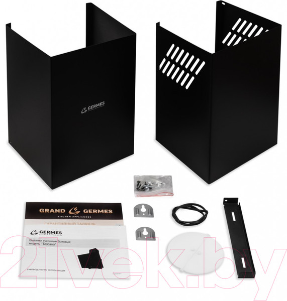 Изображение товара Вытяжка наклонная Germes Toscana 60 (черный)