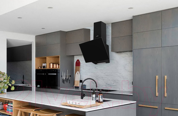 Изображение товара Вытяжка наклонная Germes Toscana 60 (черный)