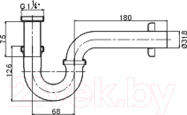 Изображение товара Сифон Slezak RAV MD0544