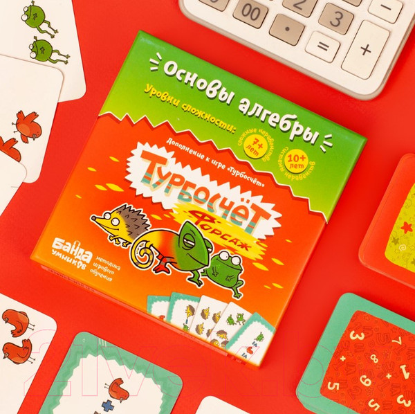 Изображение товара Дополнение к настольной игре Банда Умников Турбосчёт Форсаж