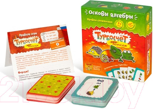 Изображение товара Дополнение к настольной игре Банда Умников Турбосчёт Форсаж