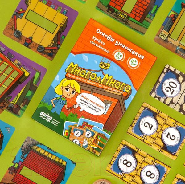 Изображение товара Настольная игра Банда Умников Много-Много УМ006