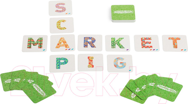 Изображение товара Настольная игра Банда Умников Зверобуквы English