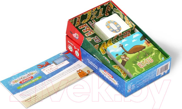 Изображение товара Настольная игра Банда Умников Зверобуквы English