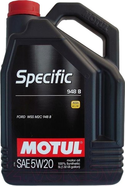 Изображение товара Моторное масло Motul Specific 948B 5W20 / 106352 (5л)