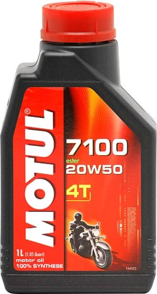 Изображение товара Моторное масло Motul 7100 4T 20W50 / 104103 (1л)