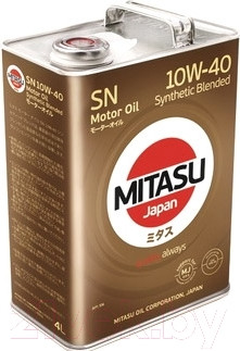 Изображение товара Моторное масло Mitasu Motor Oil 10W40 / MJ-122A-4 (4л)