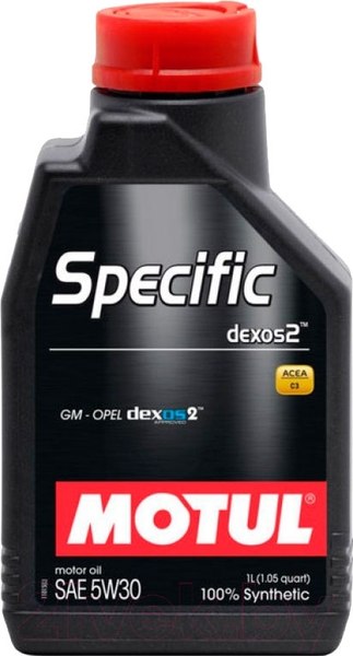 Изображение товара Моторное масло Motul Specific Dexos2 5W30 / 102638 (1л)