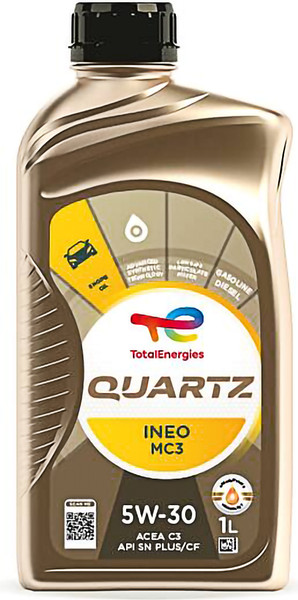 Изображение товара Моторное масло Total Quartz Ineo MC3 5W30 / 166254 (1л)