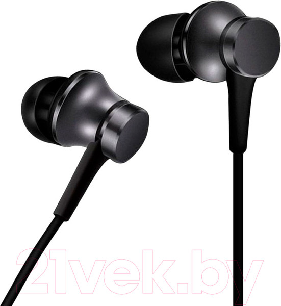 Изображение товара Наушники-гарнитура Xiaomi Mi Basic Matte HSEJ03JY / ZBW4354TY (черный)